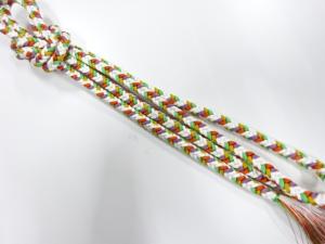 正絹　手組帯締め